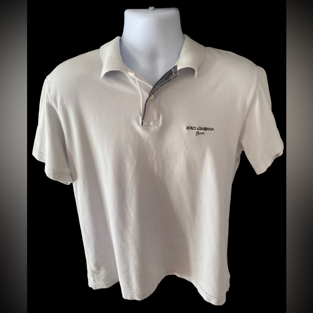 Dolce & Gabbana Basic White Collared Shirt